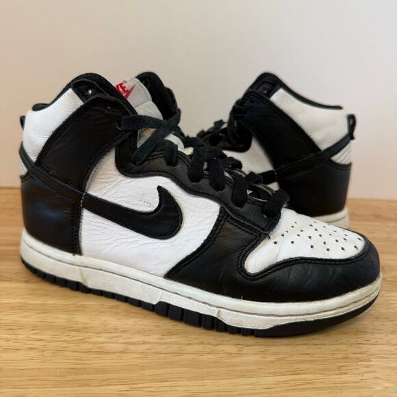 Nike Dunk High 'Black White' Sneakers Women’s Size 5 - DD1869-103 SB Retro - Picture 8 of 9